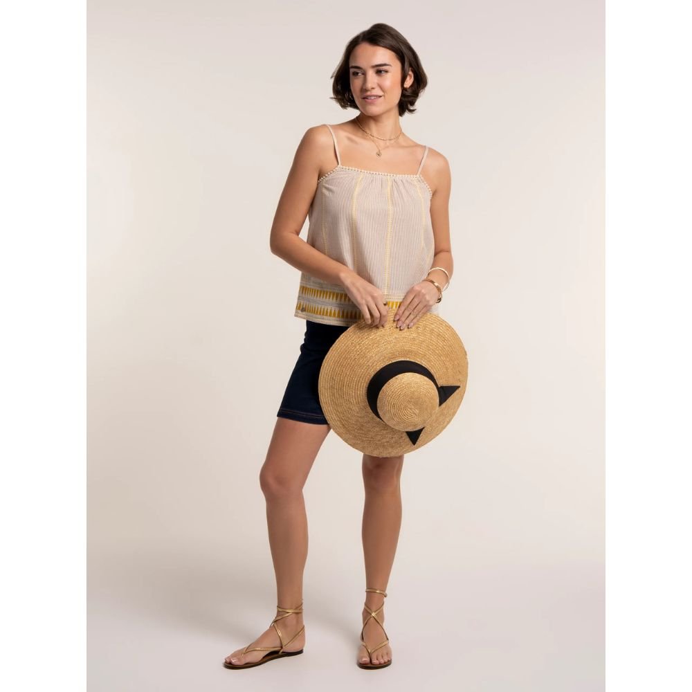 Brakeburn Haeun Vest - Cream - Old Railway Line Garden Centre