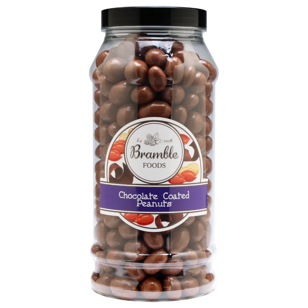 Bramble 665g Chocolate Coated Peanuts Gift Jar