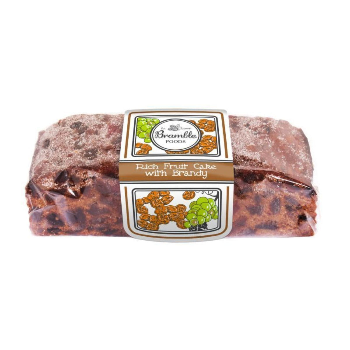 Bramble Foods Rich Fruit Cake With Brandy