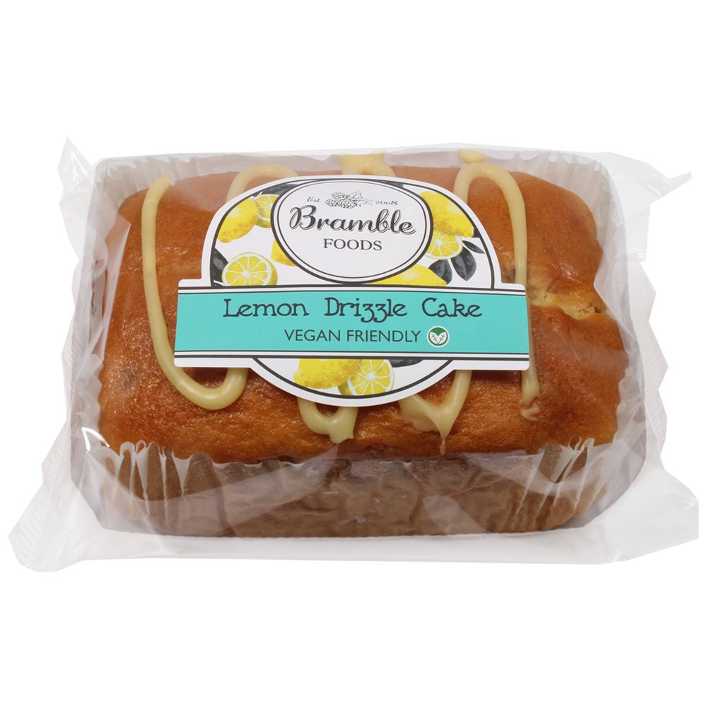 Bramble Foods Vegan Lemon Drizzle Loaf Cake