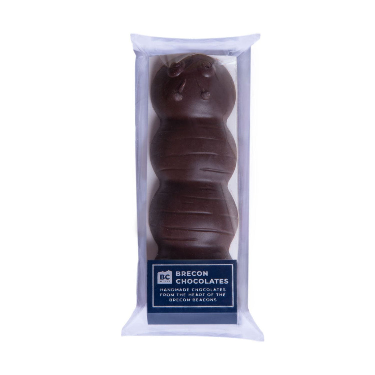 Brecon Chocolates Solid Dark Chocolate Bookworm - Old Railway Line Garden Centre