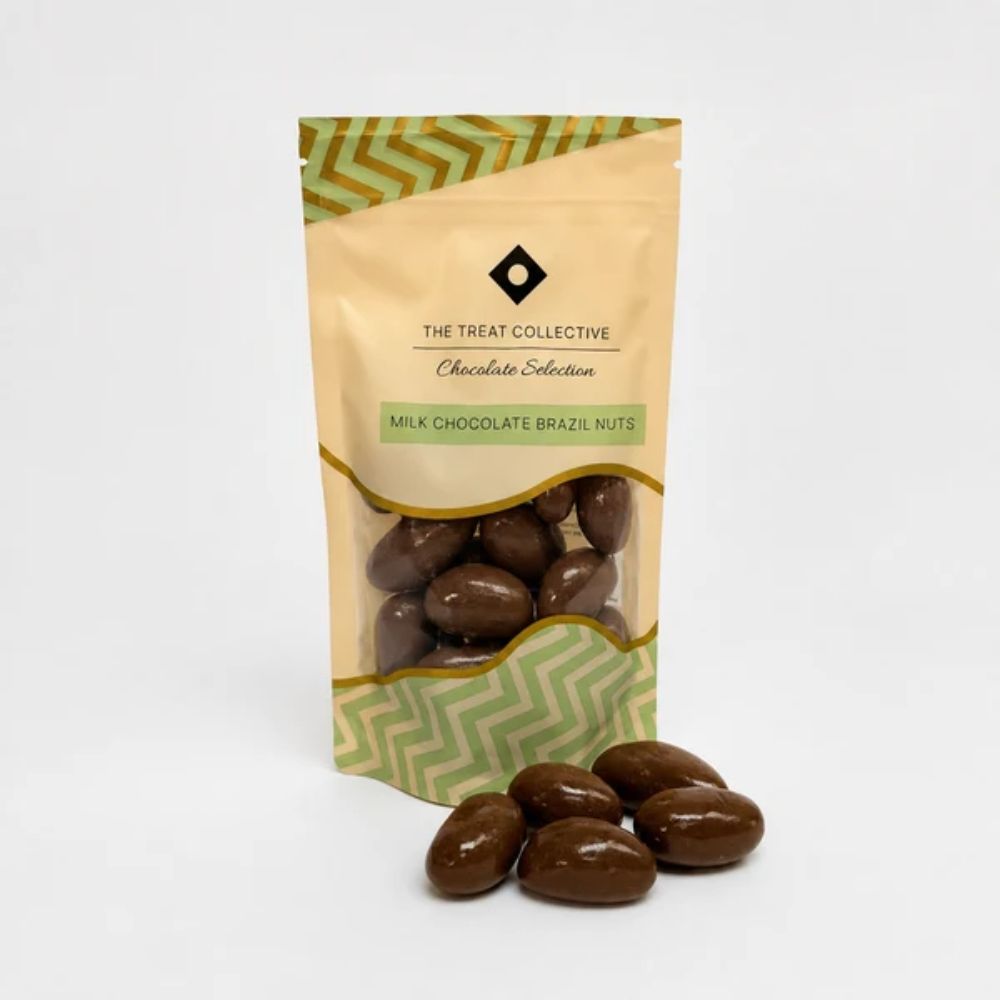 Cambridge Confectionary Company 160g Milk Chocolate Brazil Nuts Pouch