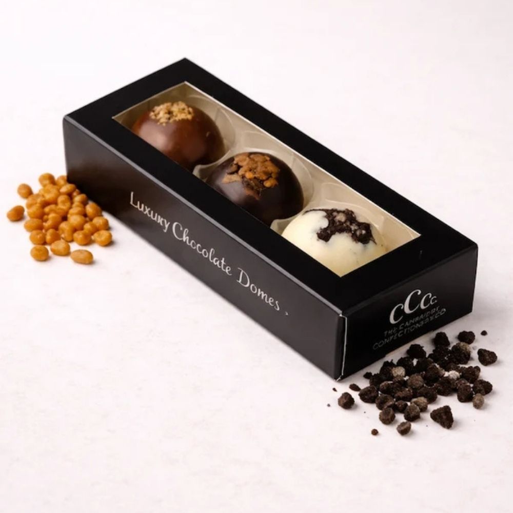 The Cambridge Confectionery Company 3 Chocolate Domes Mini Gift Box