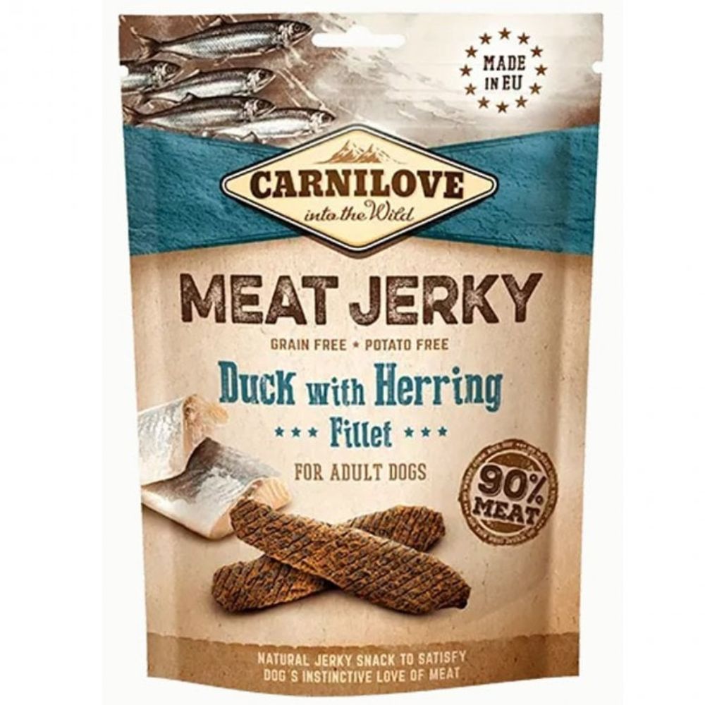 Carnilove 100g Duck with Herring Fillet Dog Treat - Old Railway Line Garden Centre