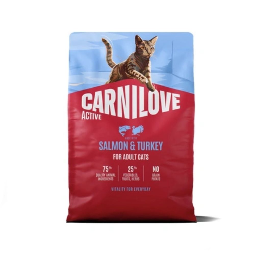 Carnilove 2kg Salmon & Turkey Adult Cat Food