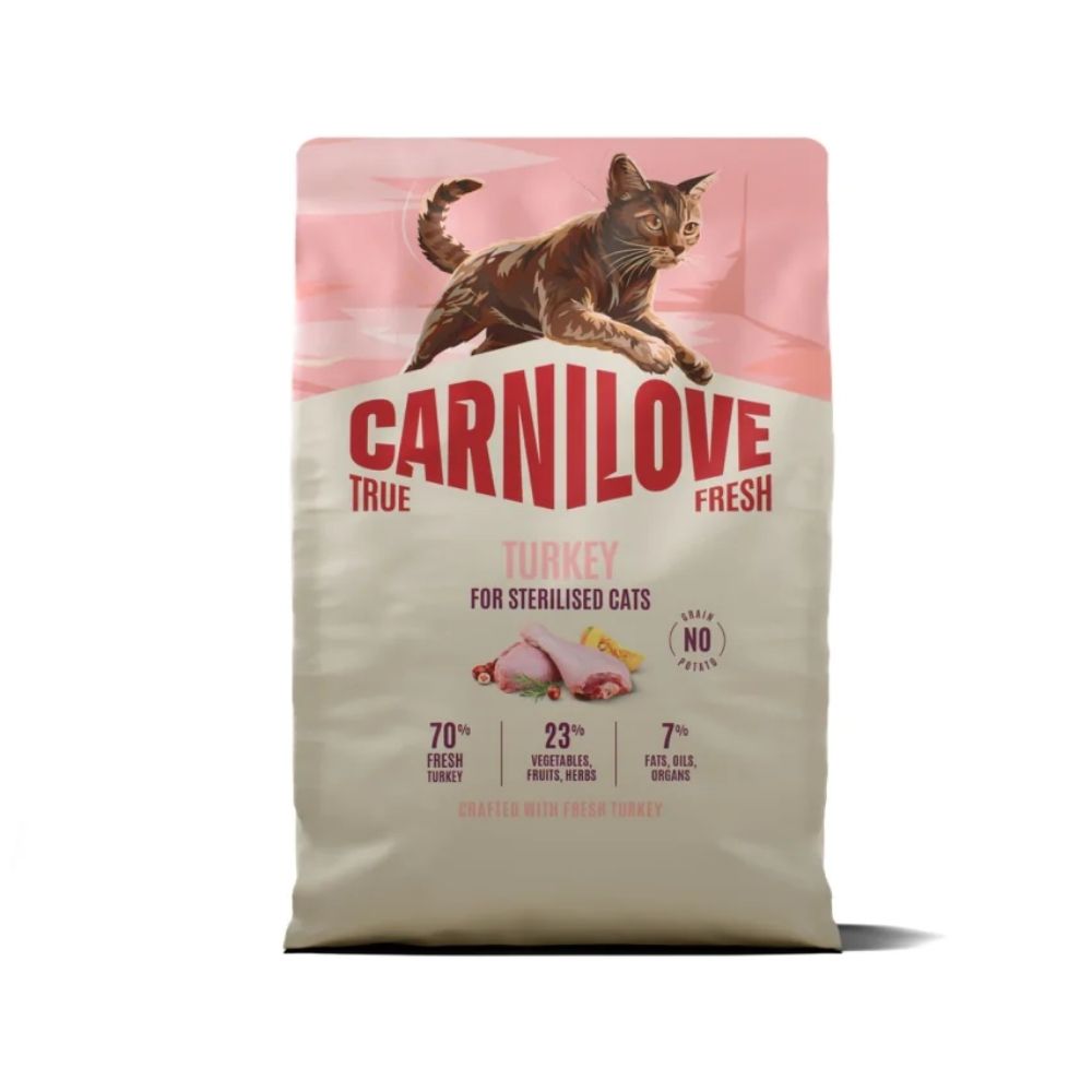 Carnilove 2kg True Fresh Turkey Adult Cat Food