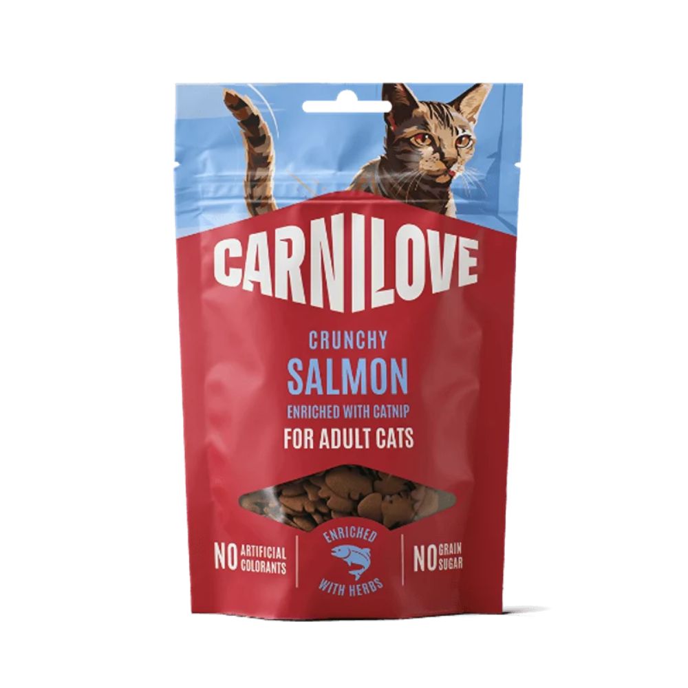 Carnilove 50g Salmon & Catnip Cat Treats