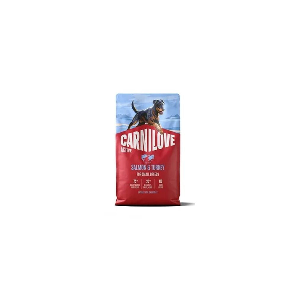 Carnilove Active Dog 4kg Salmon & Turkey Small Breed Dog Food