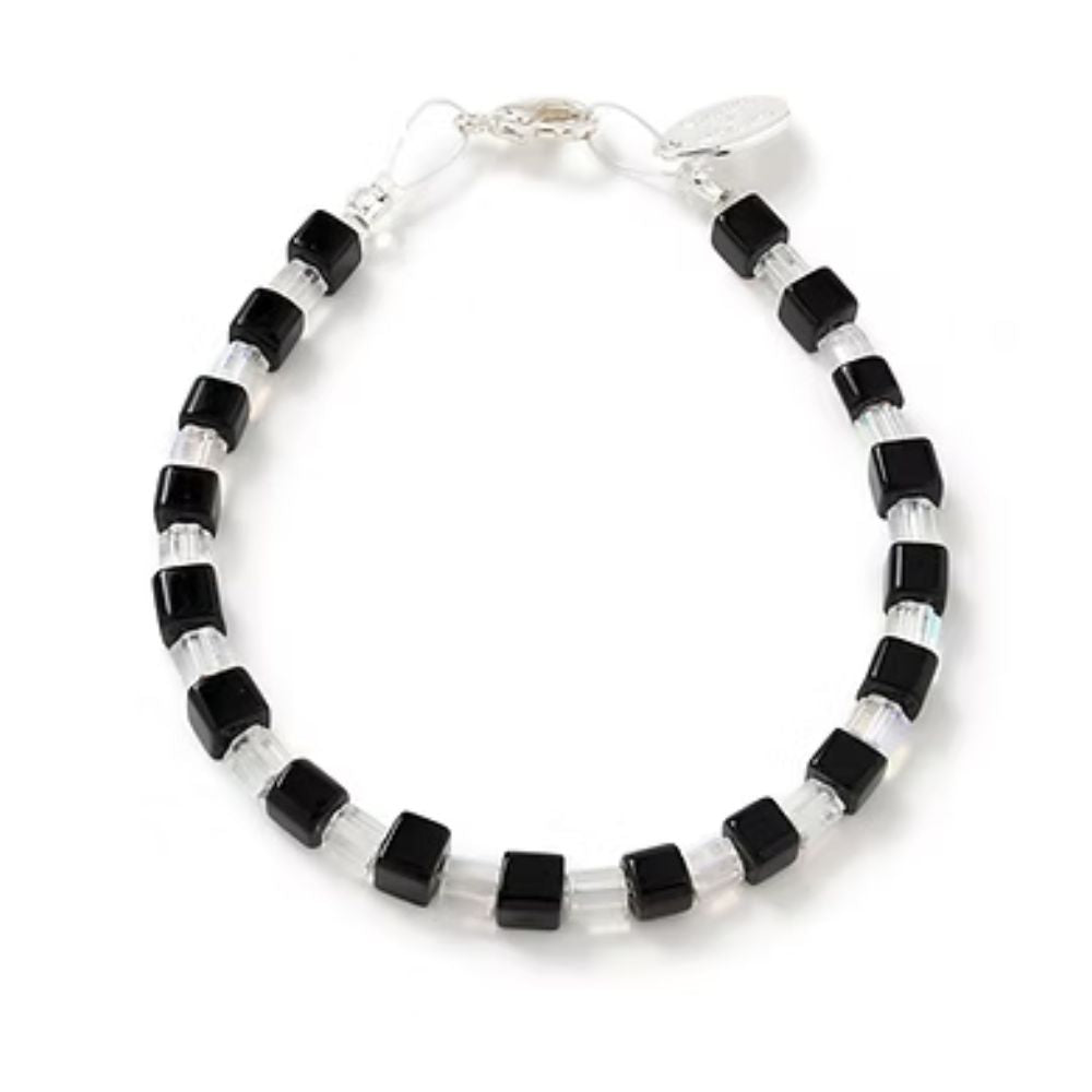 Carrie Elspeth Monochrome Geo Bracelet - Old Railway Line Garden Centre