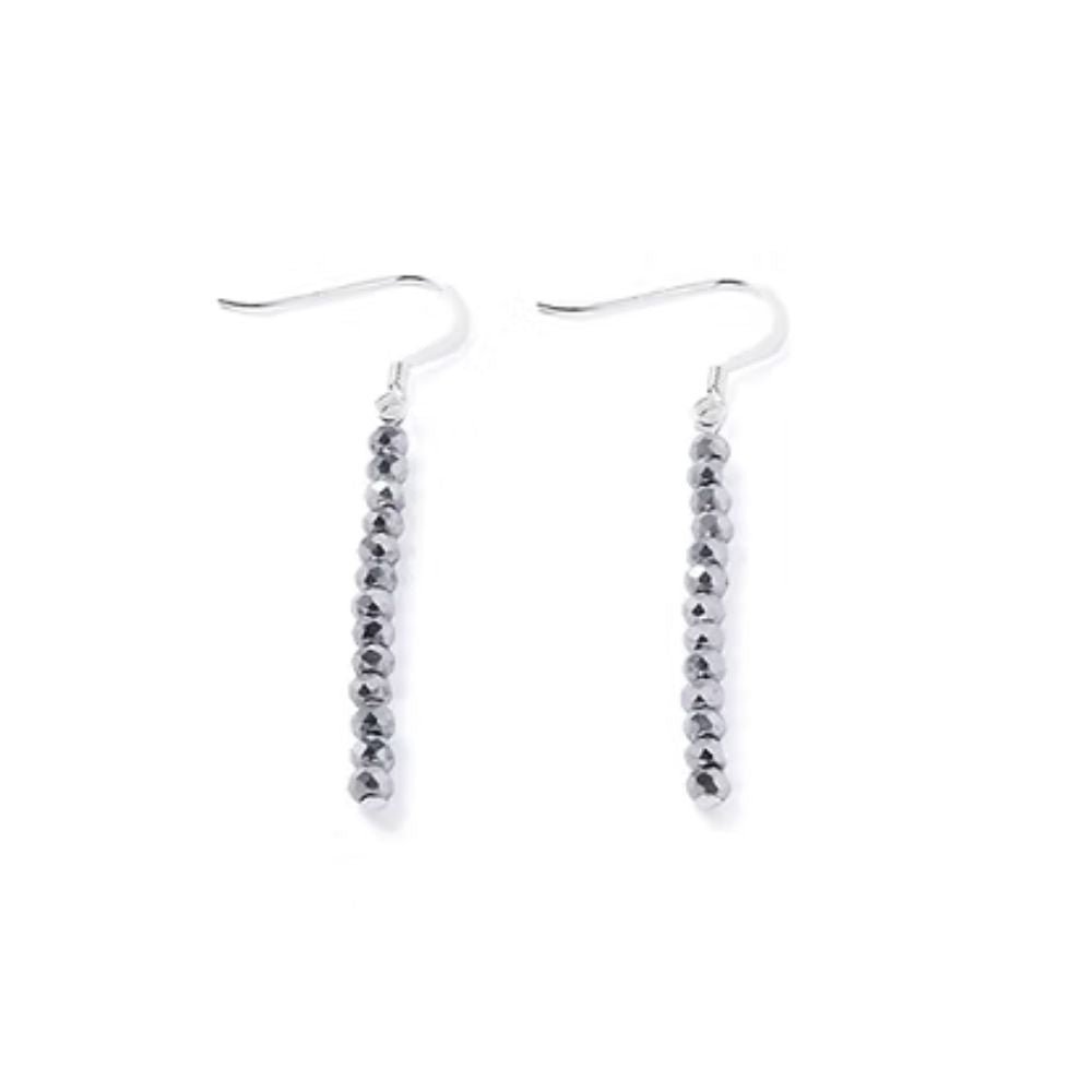 Carrie Elspeth Sparkle Rainbow Agate Earrings - Old Railway Line Garden Centre