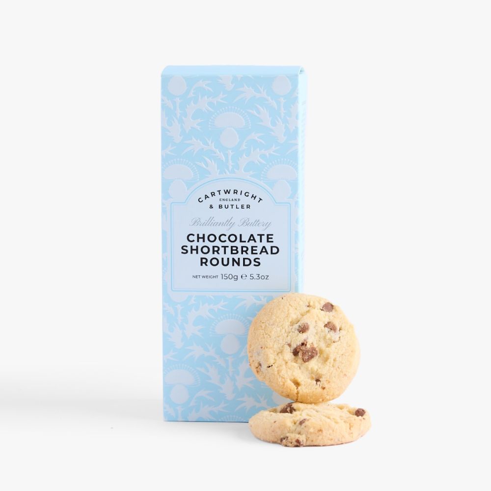 Cartwright & Butler 150g Chocolate Shortbread Rounds Biscuits