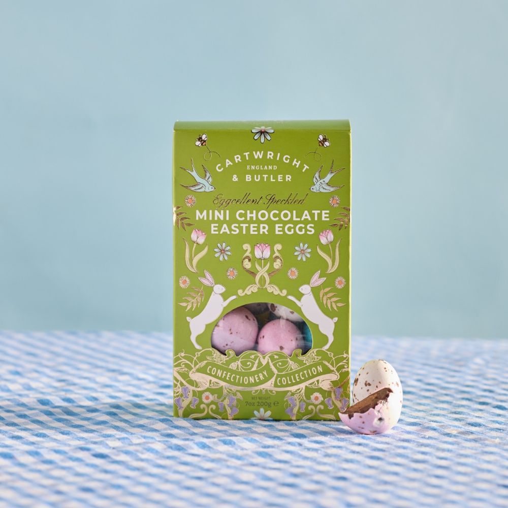 Cartwright & Butler 200g Mini Chocolate Easter Eggs Carton