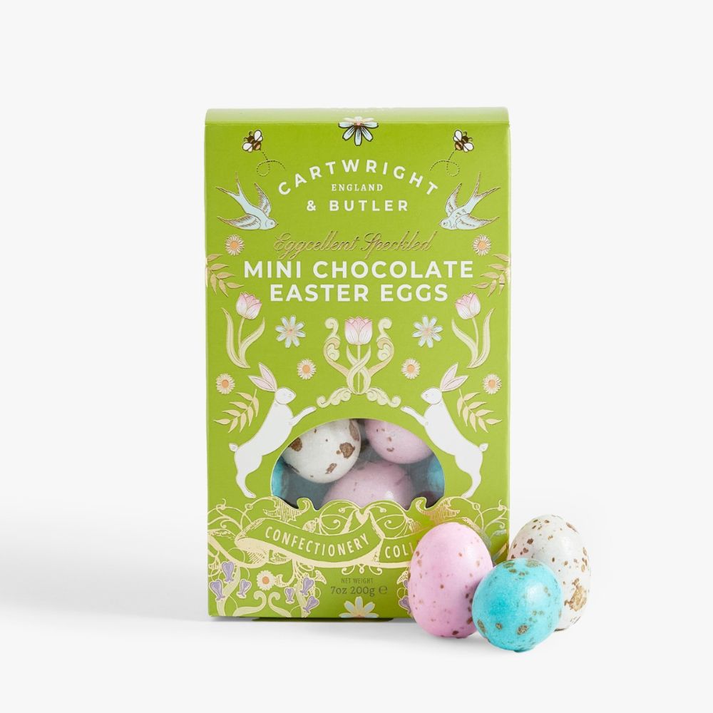 Cartwright & Butler 200g Mini Chocolate Easter Eggs Carton