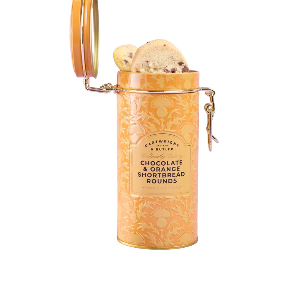Cartwright & Butler 150g Chocolate & Orange Shortbread Rounds