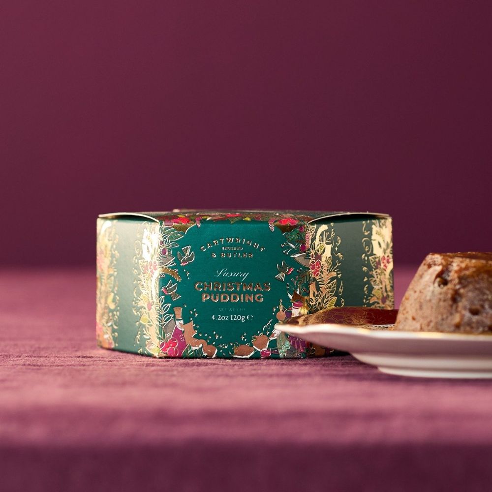 Cartwright & Butler 120g Christmas Pudding in Carton