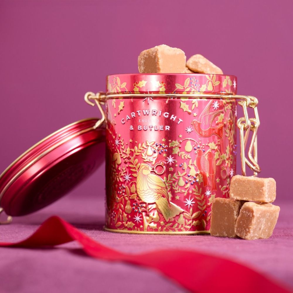 Cartwright & Butler 175g 12 Days of Christmas - Butter Fudge in Tin