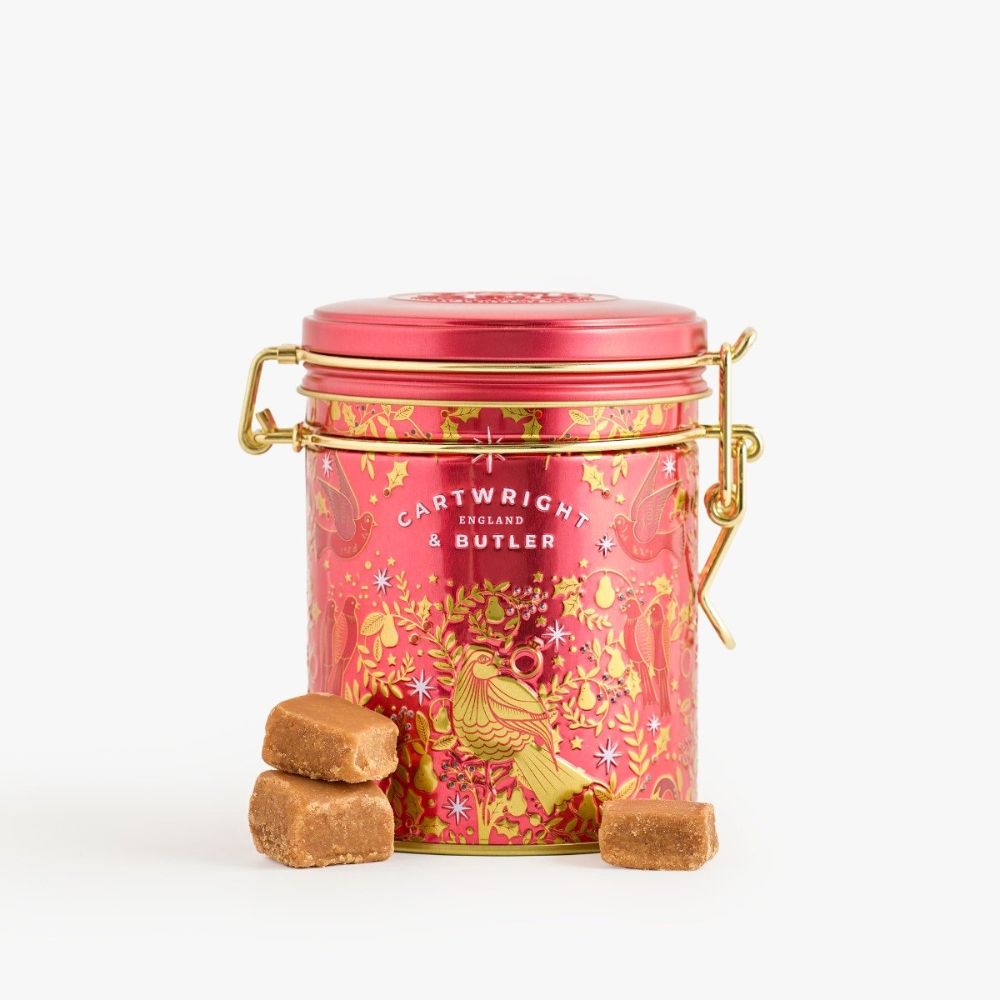 Cartwright & Butler 175g 12 Days of Christmas - Butter Fudge in Tin