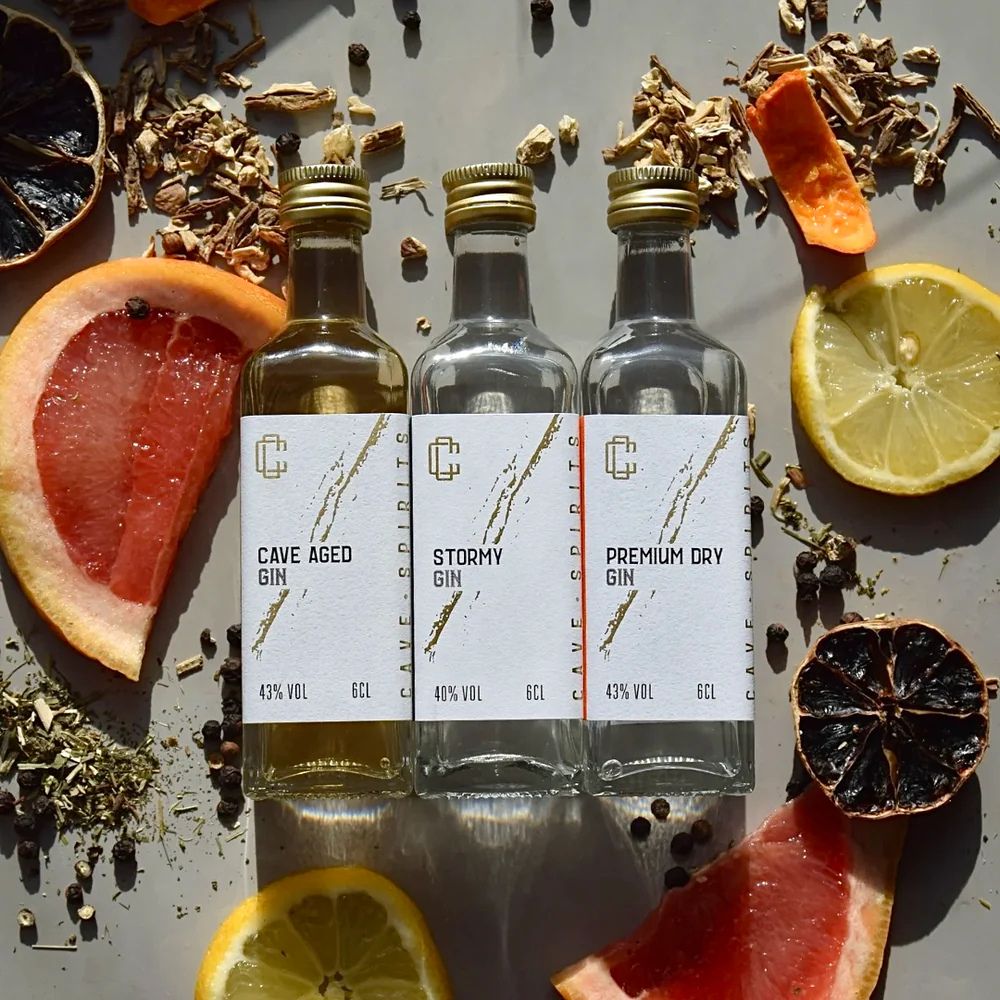 Cascave Gin Miniatures Gift Set - Old Railway Line Garden Centre