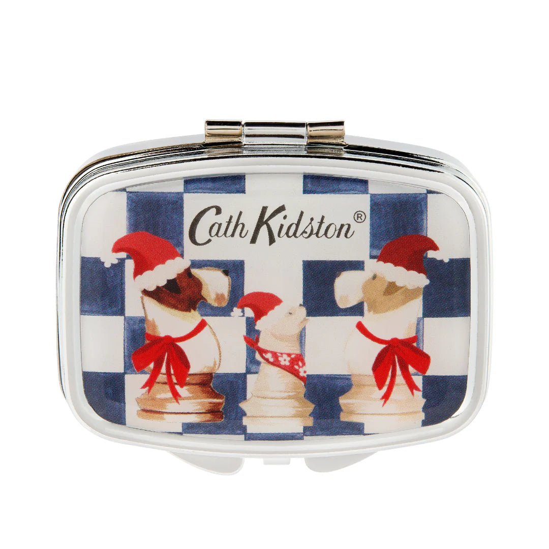 Cath Kidston The Christmas Journey Mirror Compact Eggnog Lip Balm