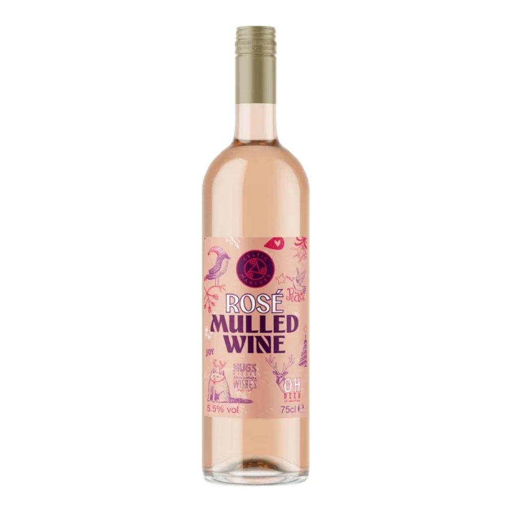 Celtic Marches 75cl 5.5% Rose Mulled Wine