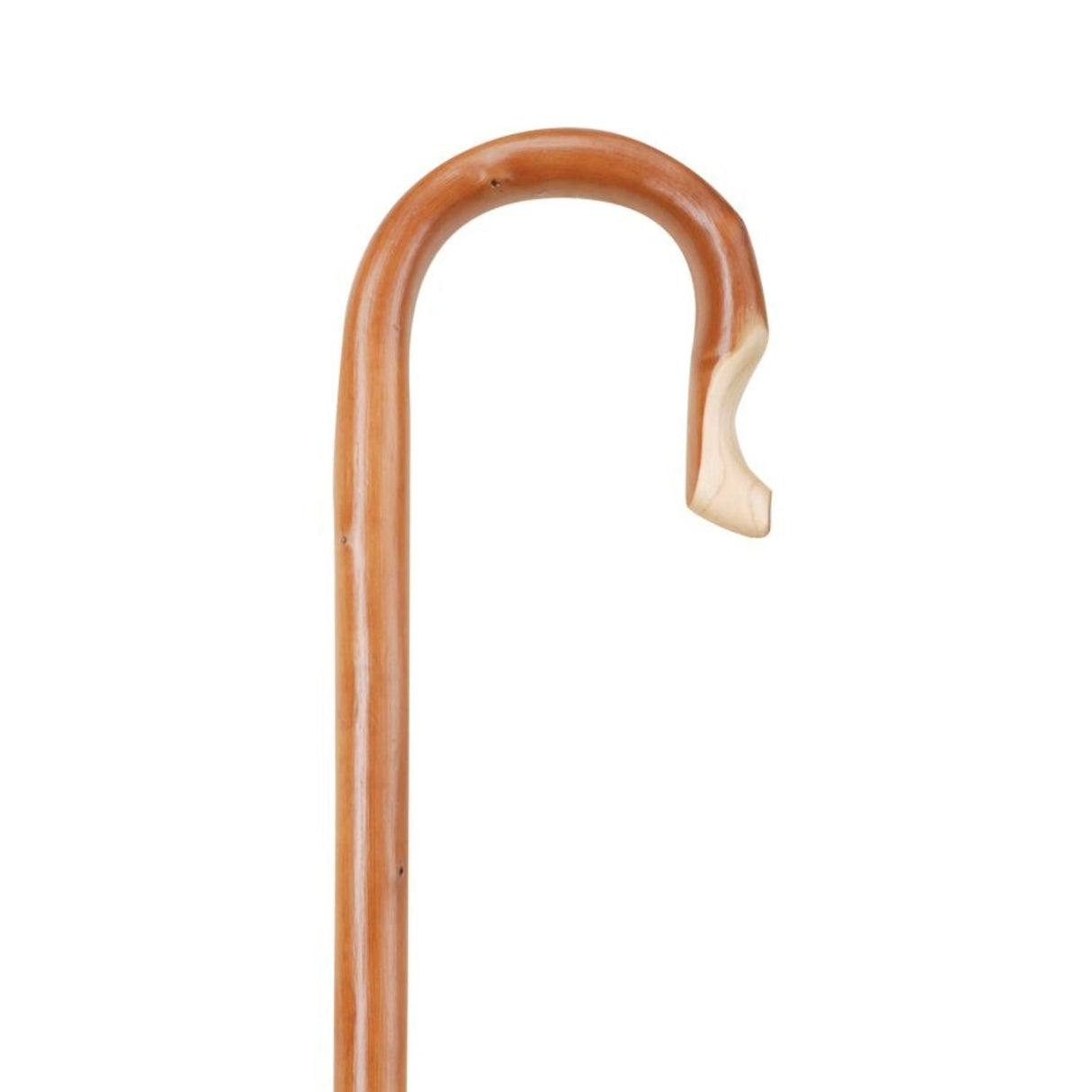 Charles Buyers 4ft 6" Chestnut Shepherds Crook Walking Stick - 25 - Old Railway Line Garden Centre
