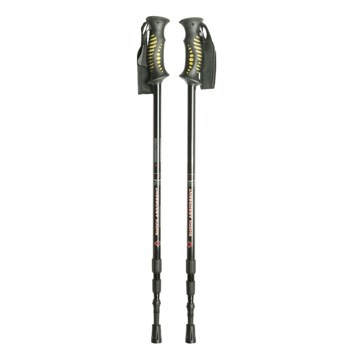 Charles Buyers Adjustable Contours Hiker Walking Stick - Black - Old Railway Line Garden Centre