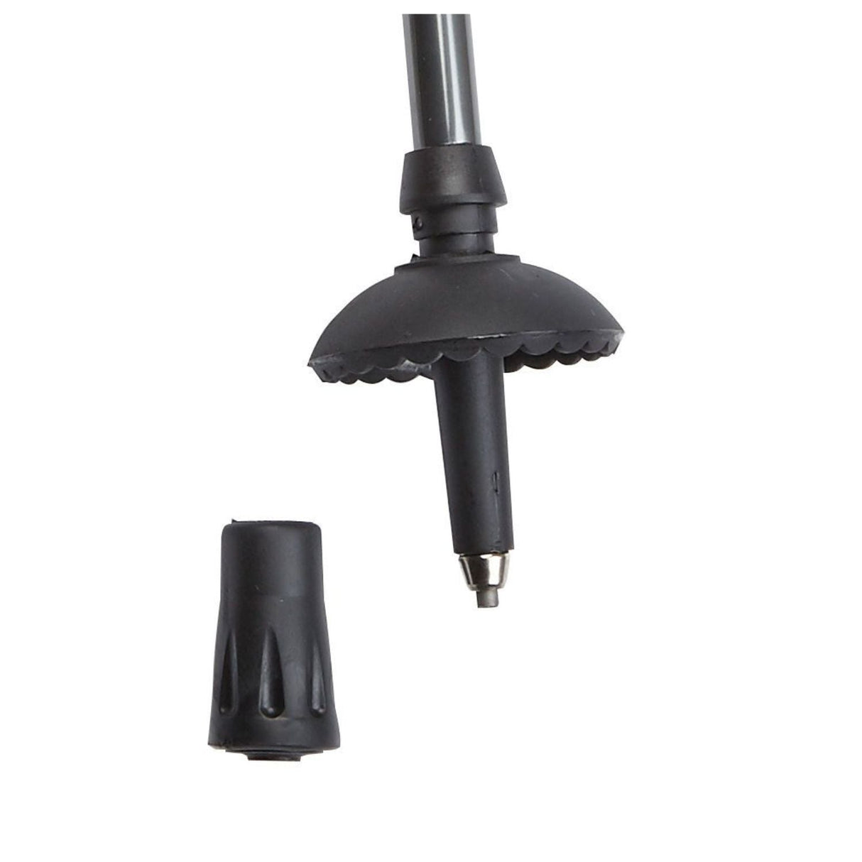 Charles Buyers Adjustable Contours Hiker Walking Stick - Blue - Old Railway Line Garden Centre