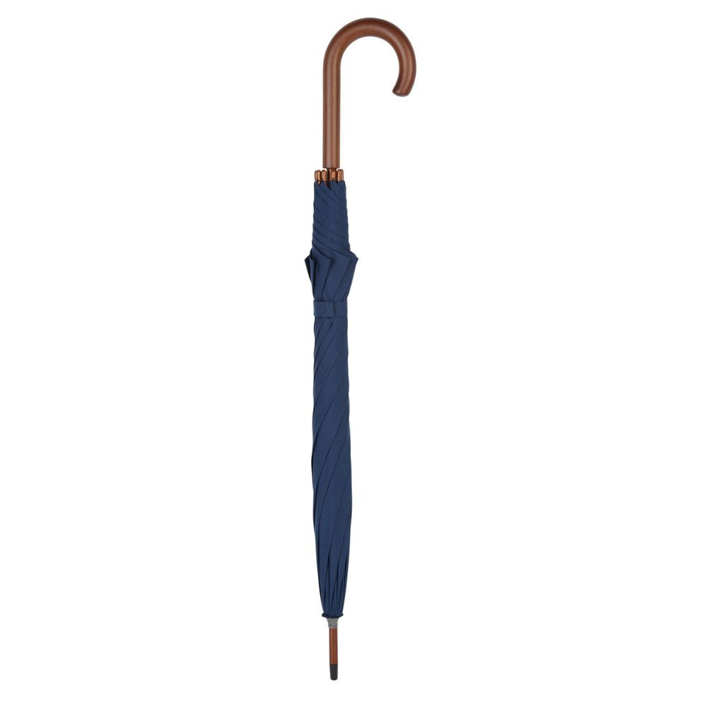Charles Buyers Blue Crook Handle Umbrella