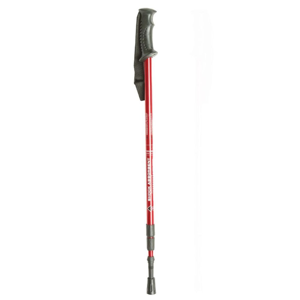 Charles Buyers Red Height Adjustable Hiking Pole