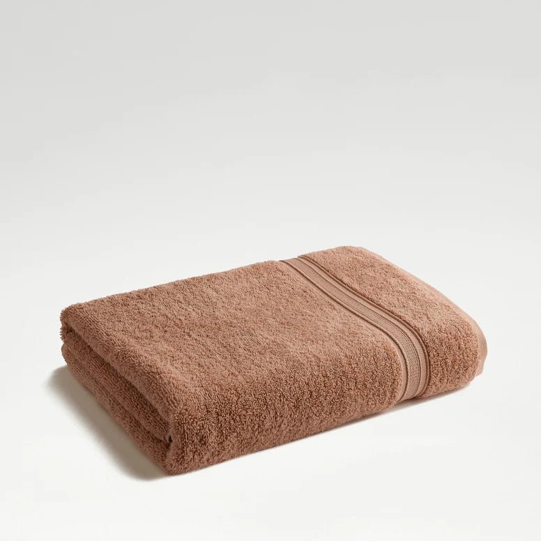 Christy Serene 150cm Bath Sheet Towel - Clay - Old Railway Line Garden Centre