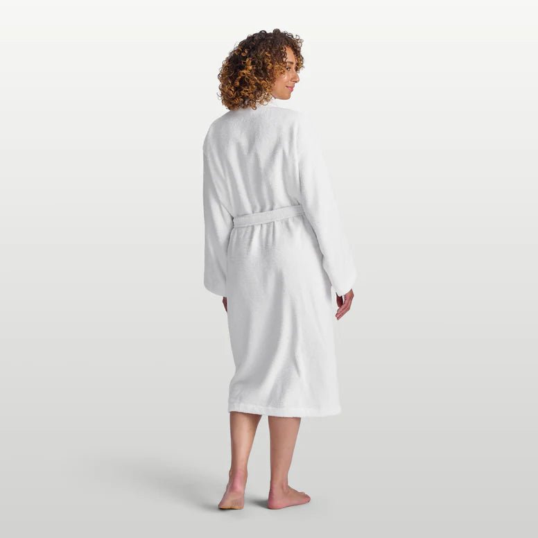 Christy Serene M Bath Robe - White - Old Railway Line Garden Centre