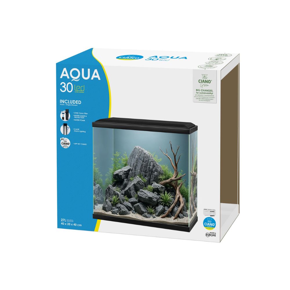 Ciano Aqua 30 White Aquarium - 27 Litres