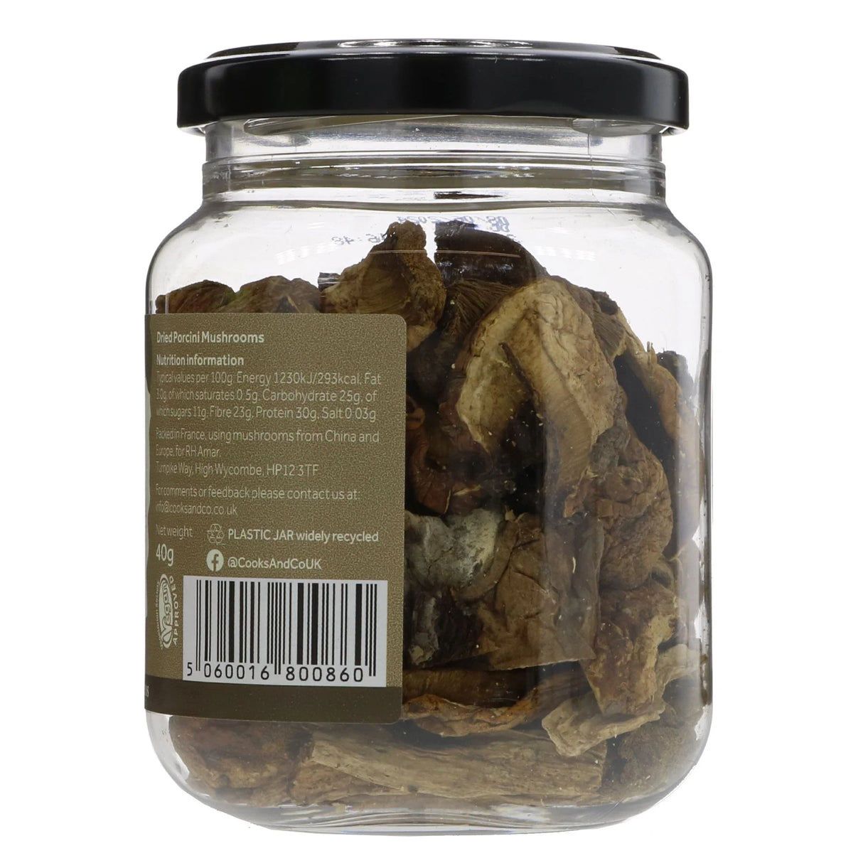 Cooks & Co. 40g Dried Porcini Mushrooms