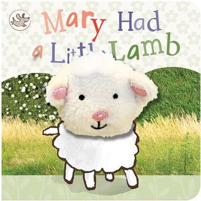 Cottage Door Press Mary Had A Little Lamb Finger Puppet Rhyme Board Book - Old Railway Line Garden Centre