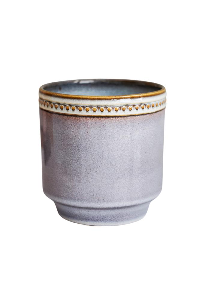 Ivyline 18cm Clover Heather Reactive Pot