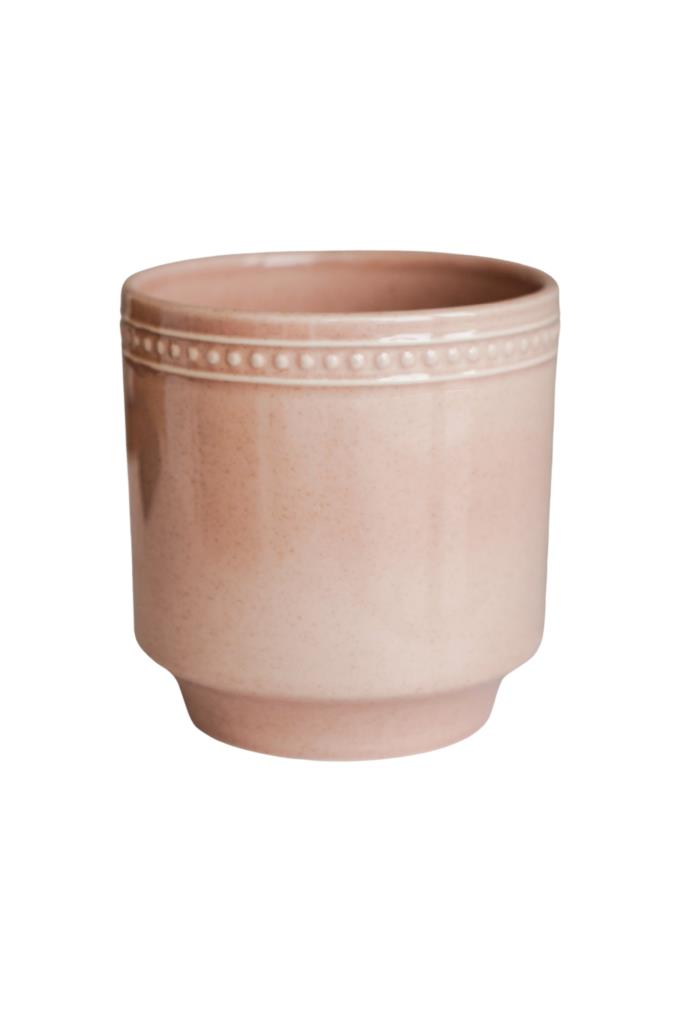 Ivyline 15cm Clover Pink Reactive Pot