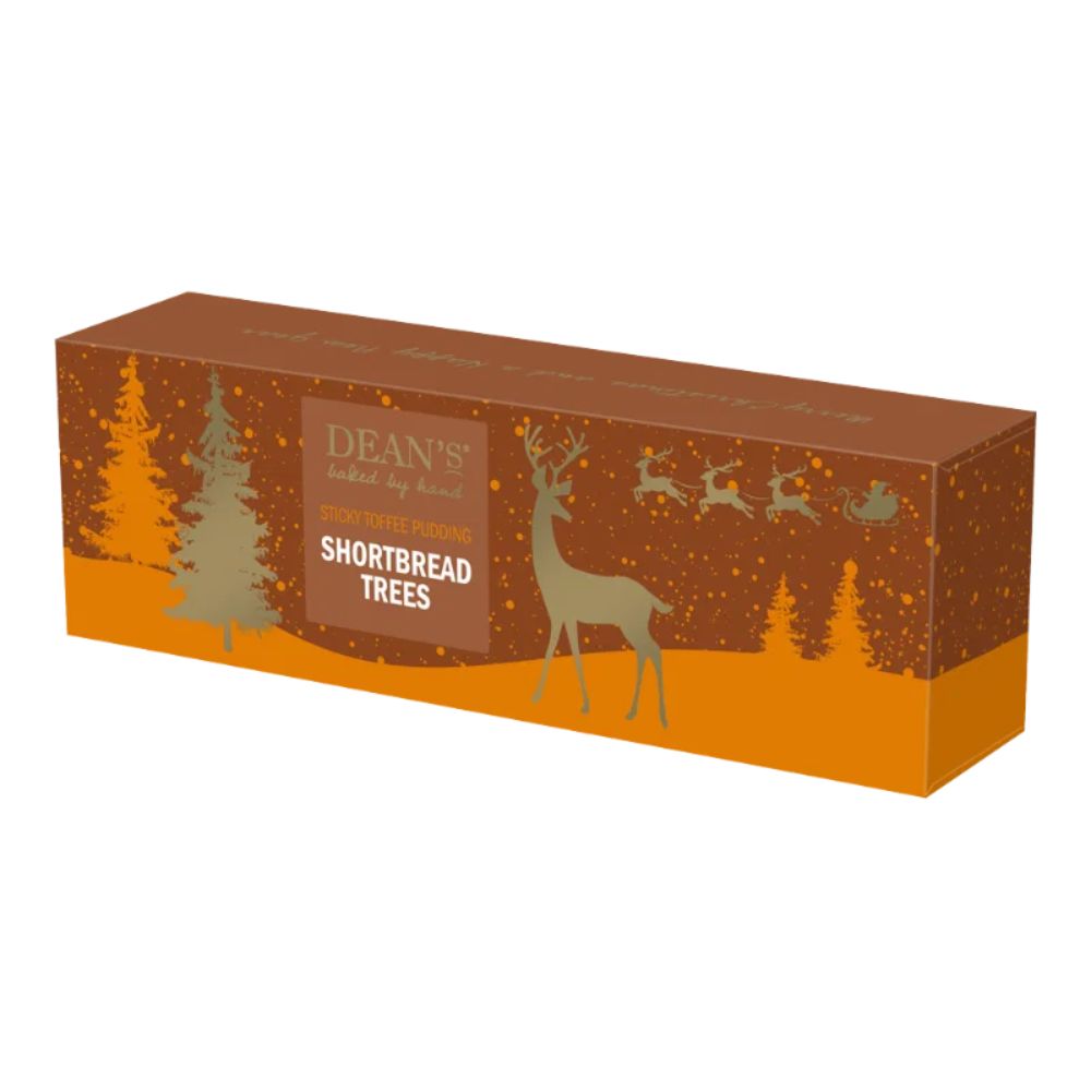 Deans 150g Sticky Toffee Pudding Shortbread Trees