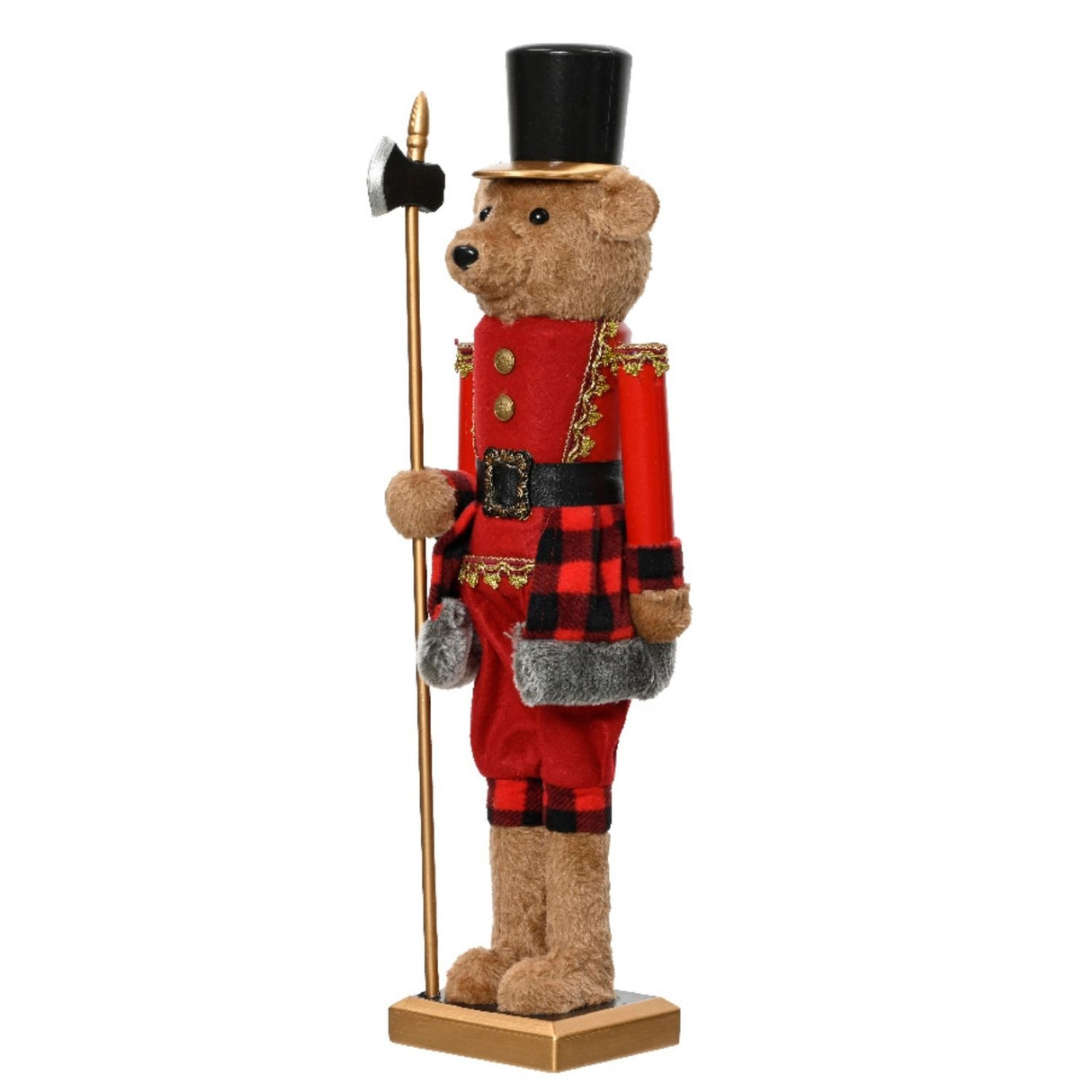 Decoris 38cm Nutcracker Bear