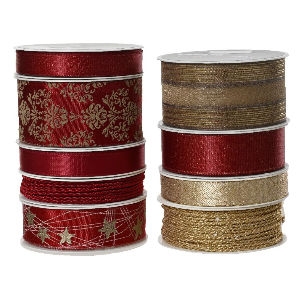 Decoris 4m Polyester Palazzo Chic Ribbon (Choice of 9)