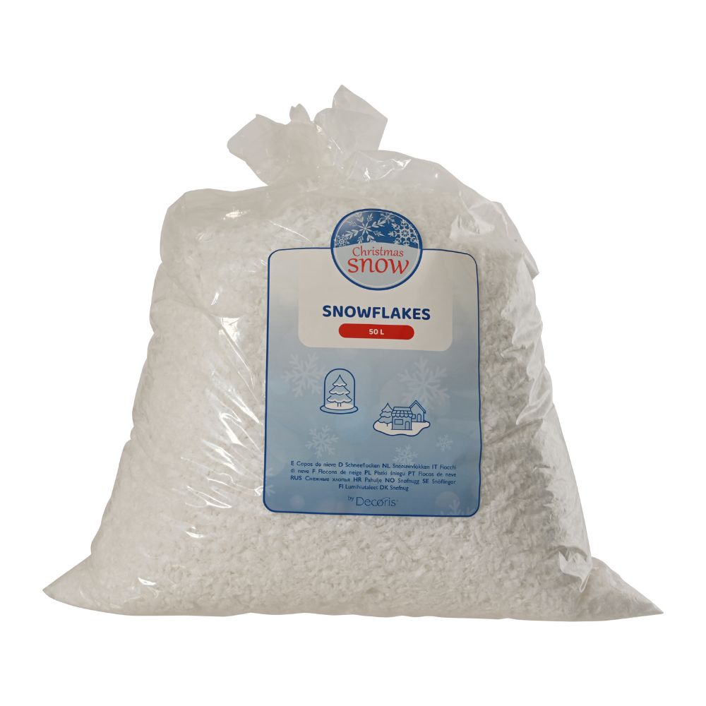 Decoris 50L Artificial Christmas Snow