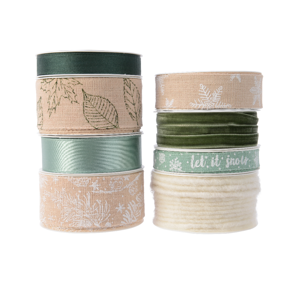 Decoris Christmas Ribbon (Choice of 8)