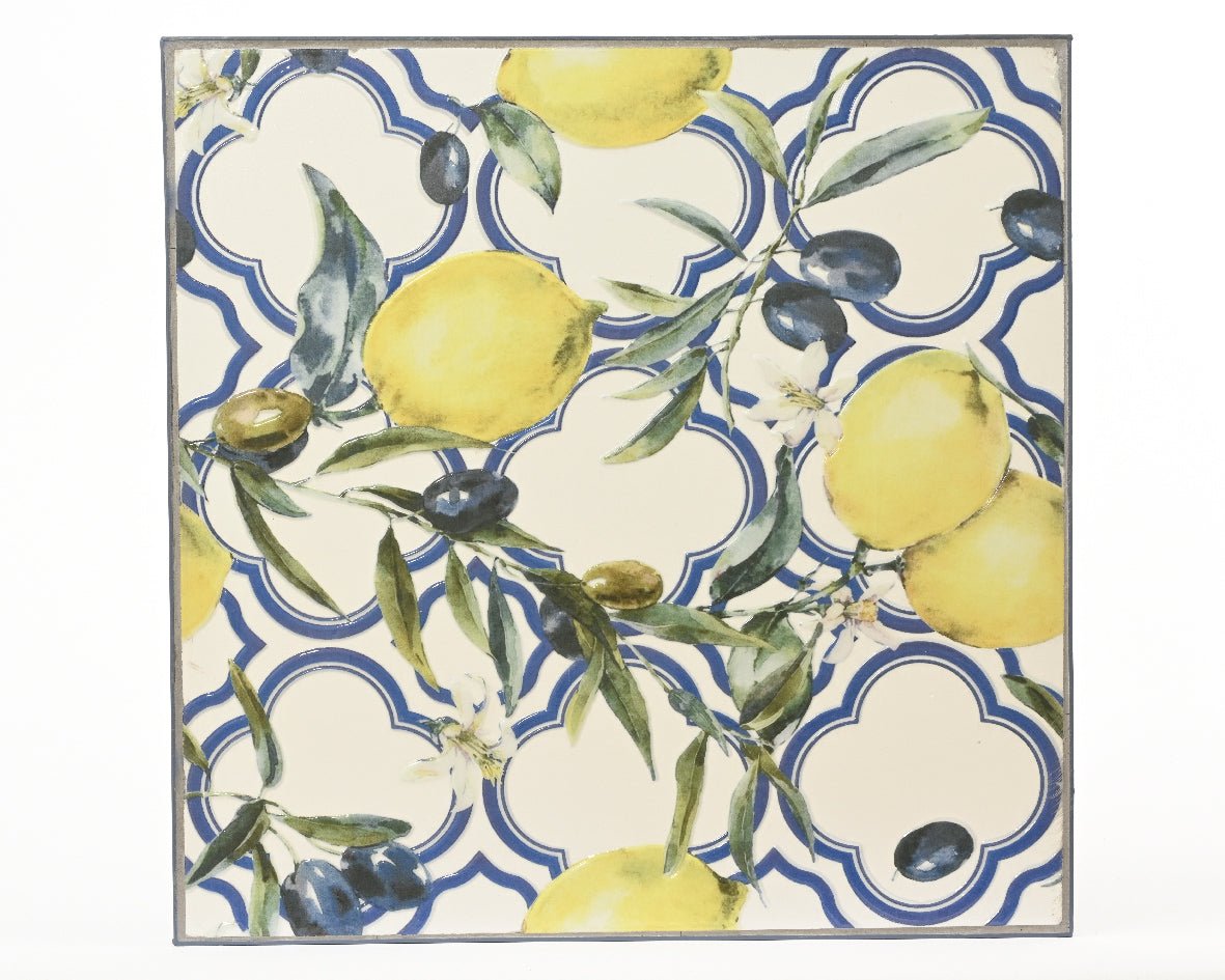 Decoris Lemon Sorrento Mosaic Bistro Chair - Old Railway Line Garden Centre