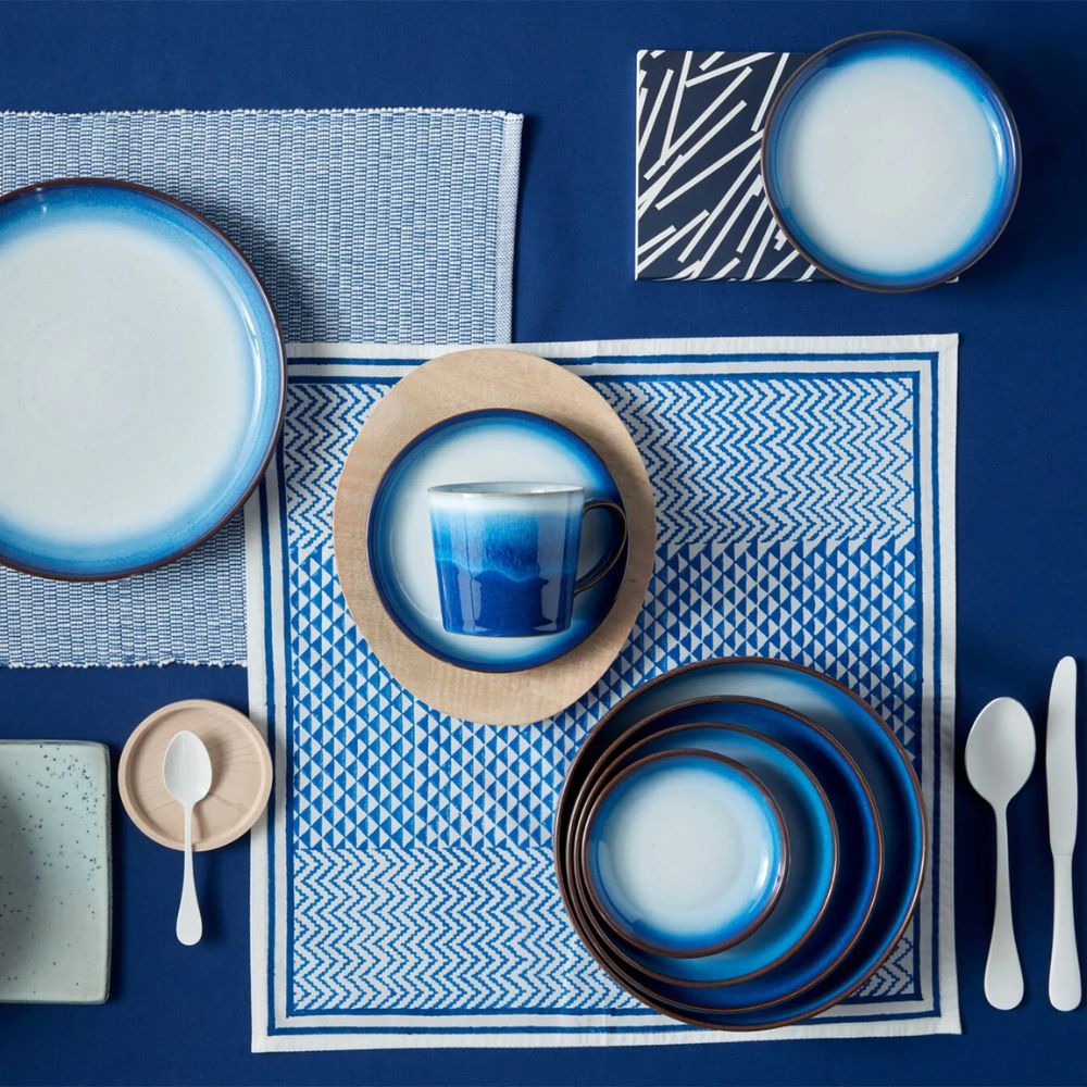Denby 17cm Blue Haze Coupe Small Plate