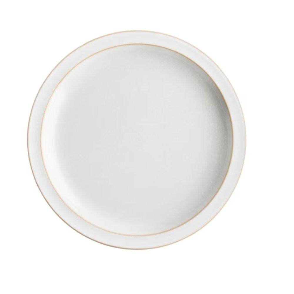 Denby 17cm Side Plate- Cotton White