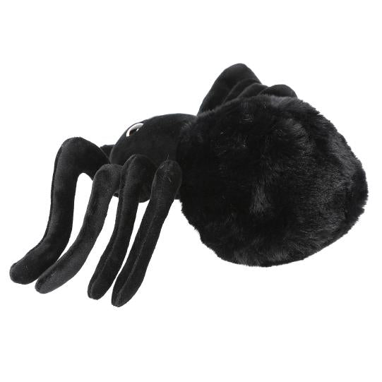 Depesche 20cm Adventure World Plush Spider - Black