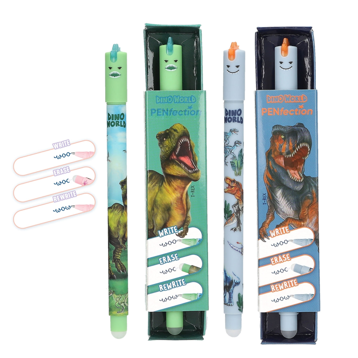 Depesche Dino World Erasable Gel Pen - (Choice of 2)