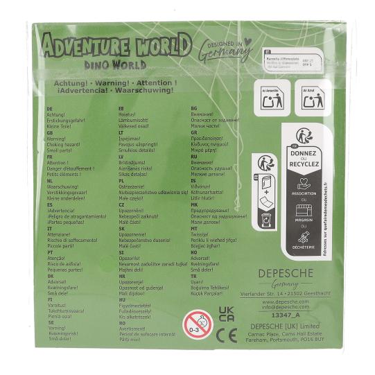 Depesche Dino World Glow In The Dark Spider - (Set of 6)