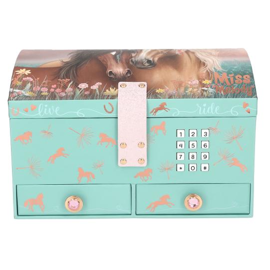 Depesche Miss Melody Code & Sound Horse Big Jewellery Box - Green