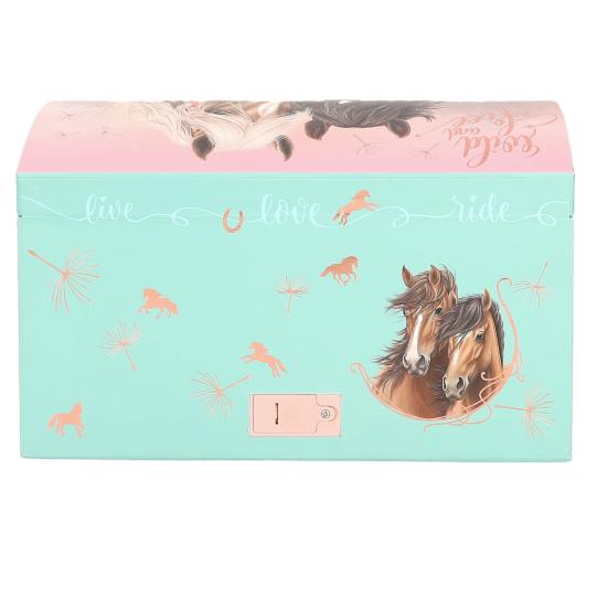 Depesche Miss Melody Code & Sound Horse Big Jewellery Box - Green