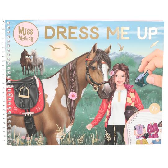 Depesche Miss Melody Dress Me Up Horse Sticker Book